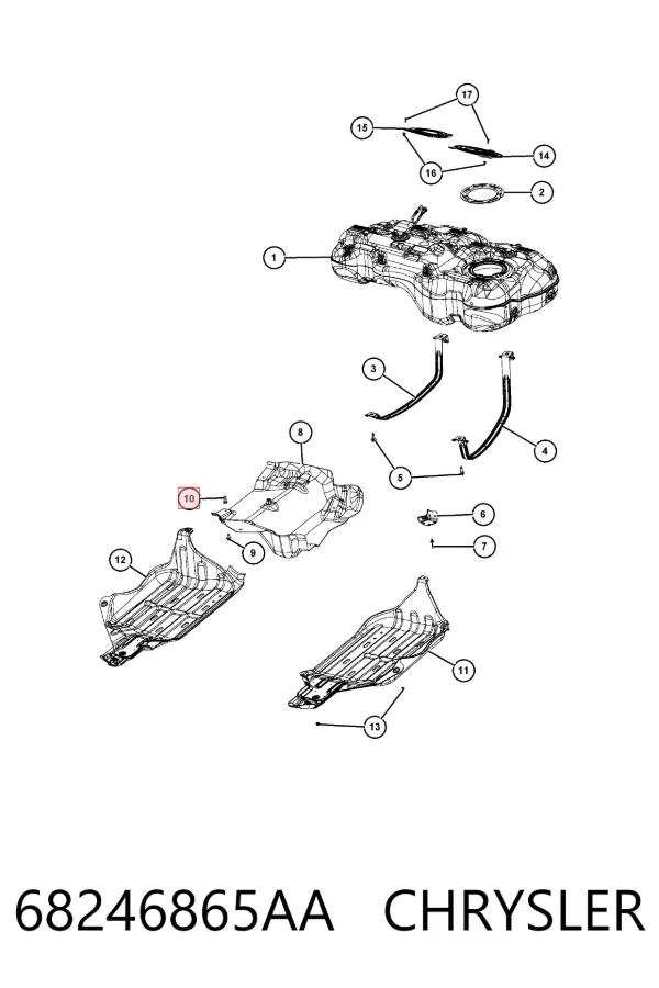  68246865AA Chrysler