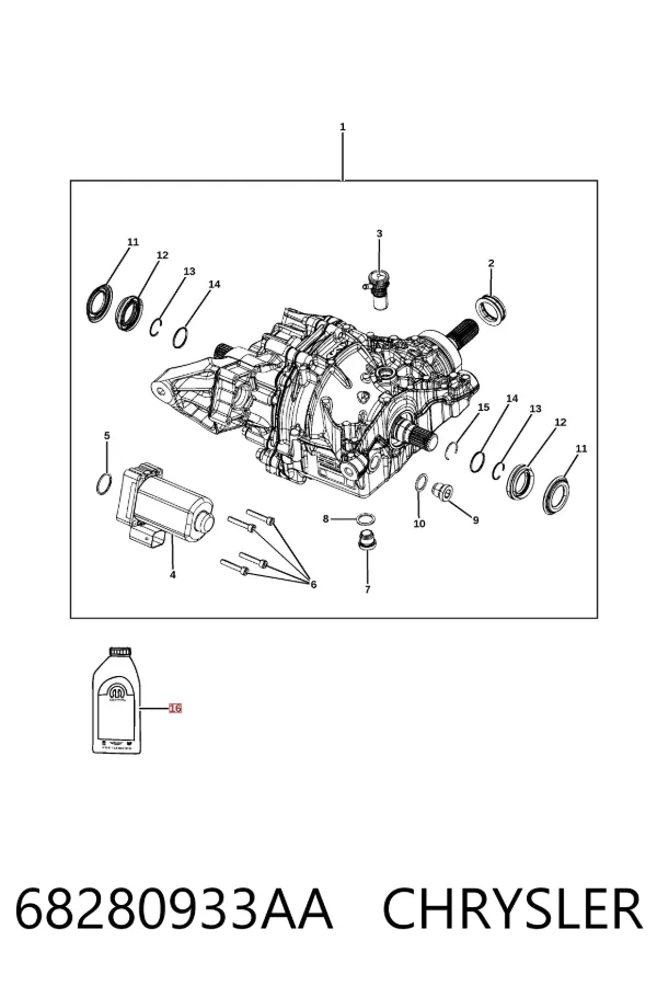 68280933AA Chrysler