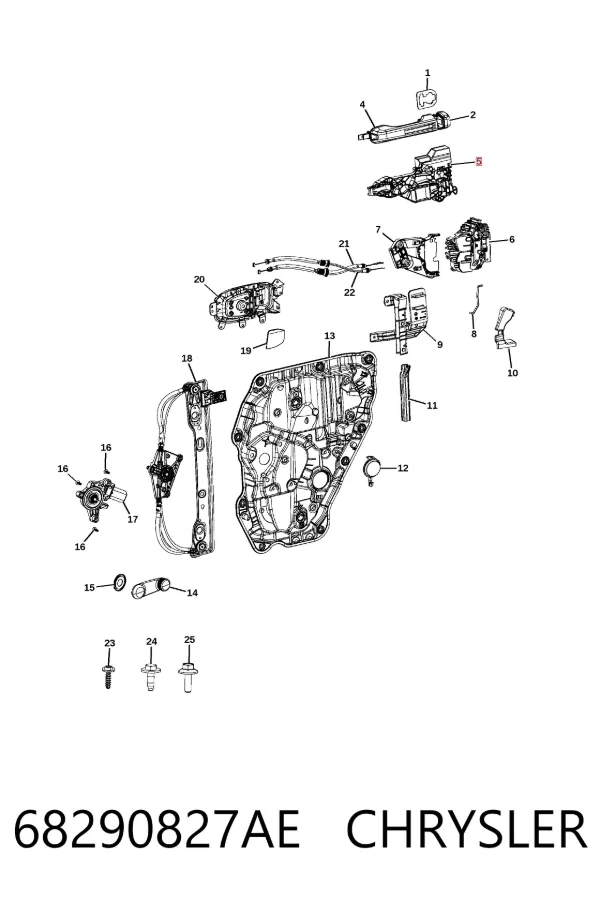  68290827AE Chrysler