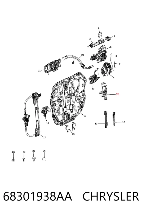  68301938AA Chrysler