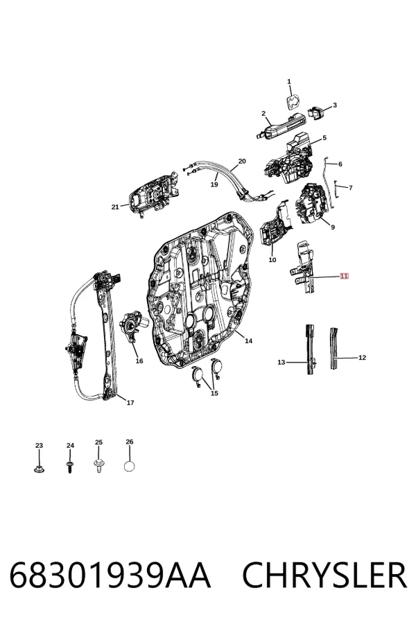  68301939AA Chrysler