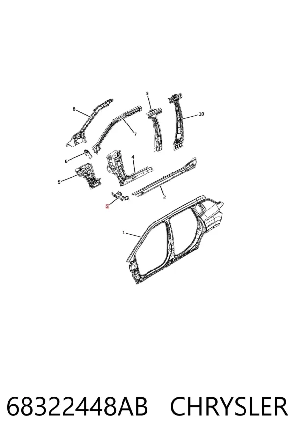  68322448AB Chrysler