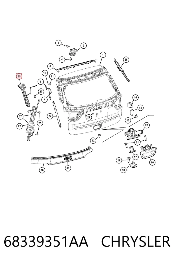  68339351AA Chrysler