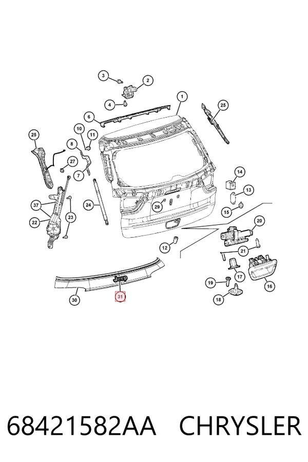  68421582AA Chrysler