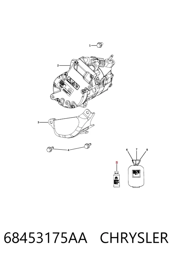  68453175AA Chrysler