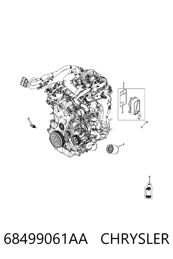  68499061AA Chrysler
