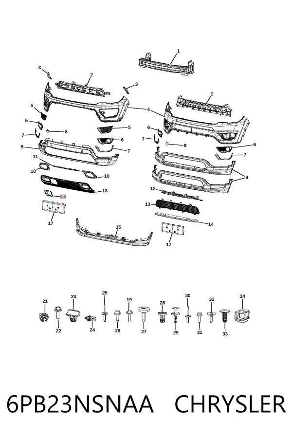  6PB23NSNAA Chrysler