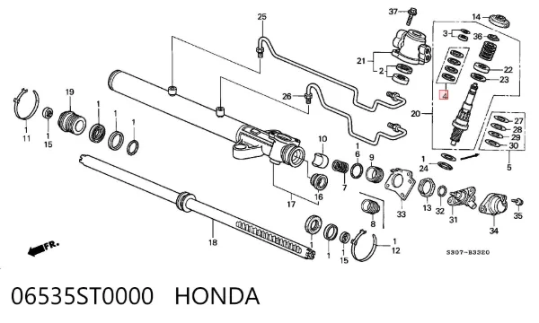  06535ST0000 Honda