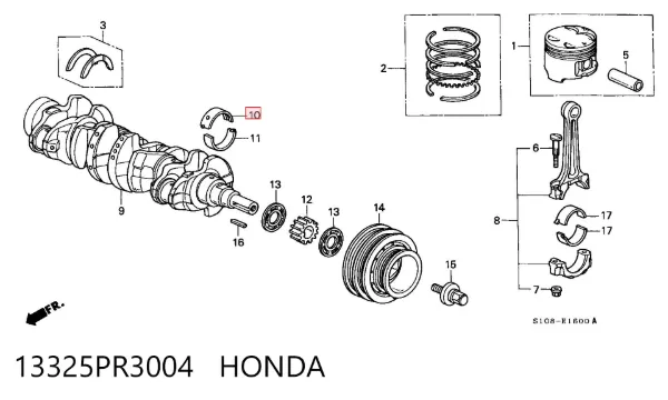  13325PR3004 Honda