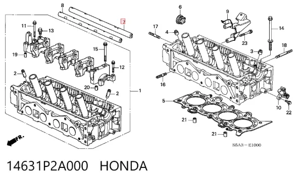  14631P2A000 Honda