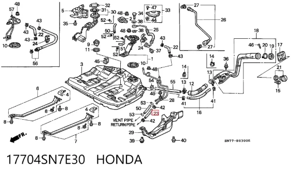  17704SN7E30 Honda