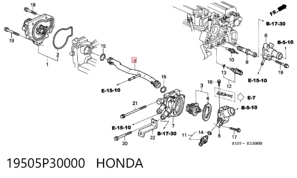  19505P30000 Honda