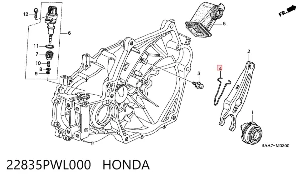  22835PWL000 Honda