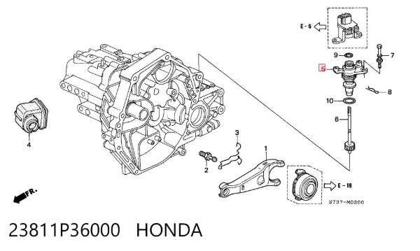  23811P36000 Honda