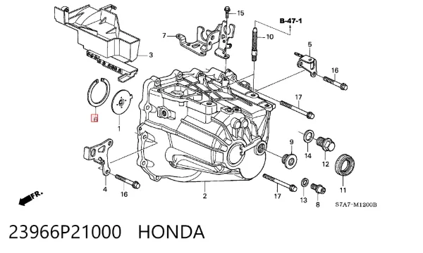  23966P21000 Honda