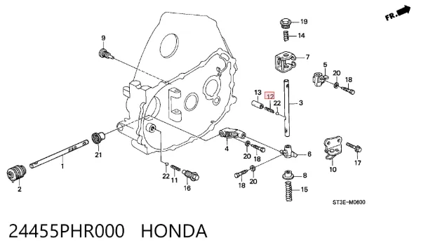  24455PHR000 Honda