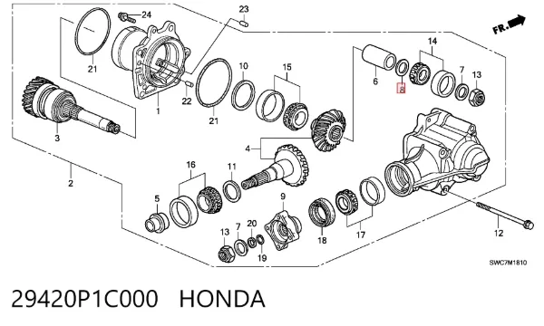  29420P1C000 Honda
