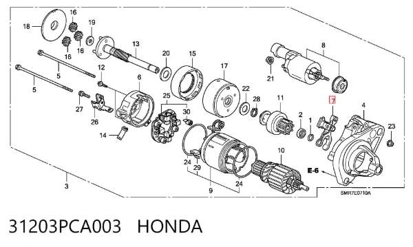  31203PCA003 Honda