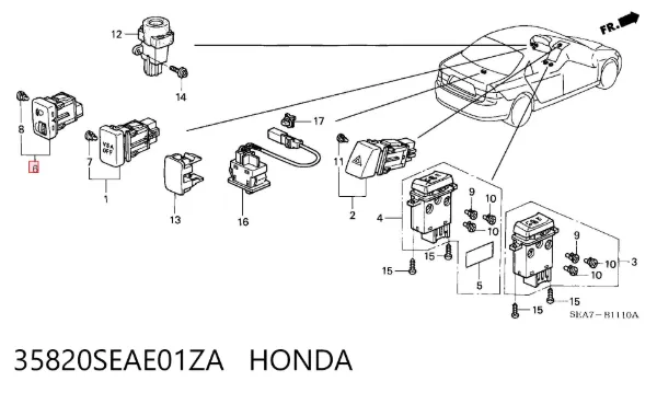  35820SEAE01ZA Honda