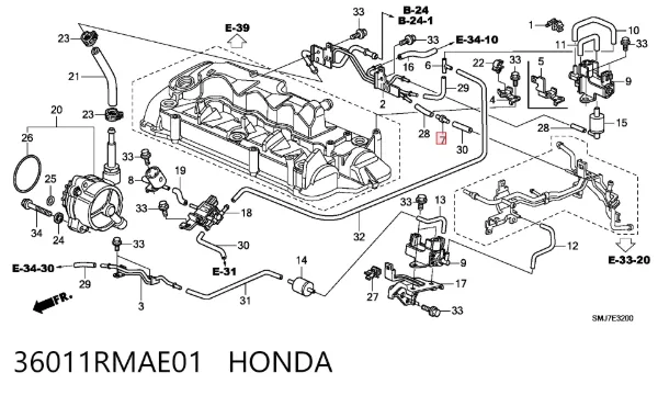  36011RMAE01 Honda
