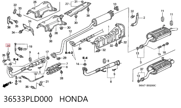  36533PLD000 Honda
