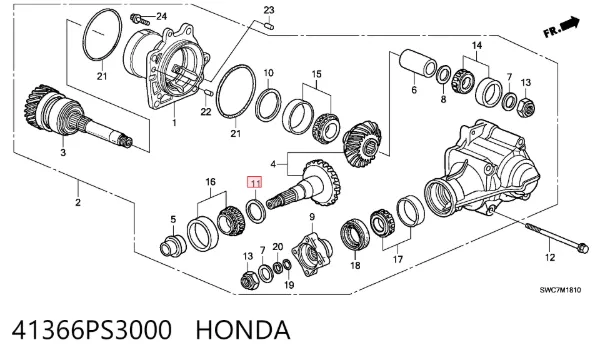  41366PS3000 Honda