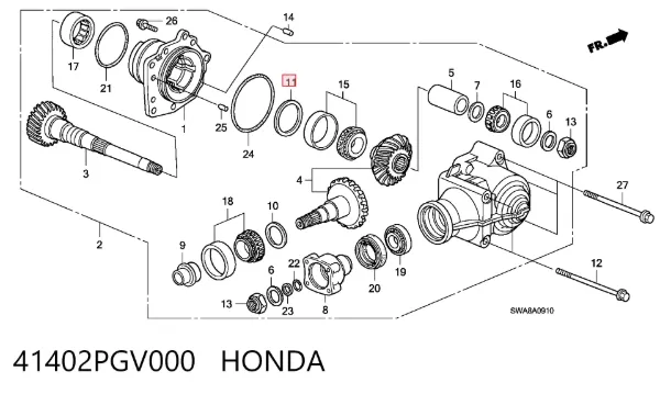  41402PGV000 Honda