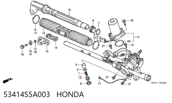  53414S5A003 Honda
