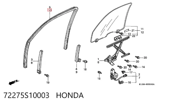  72275S10003 Honda