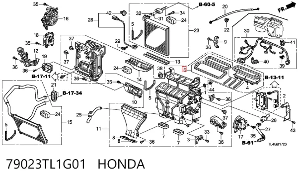  79023TL1G01 Honda