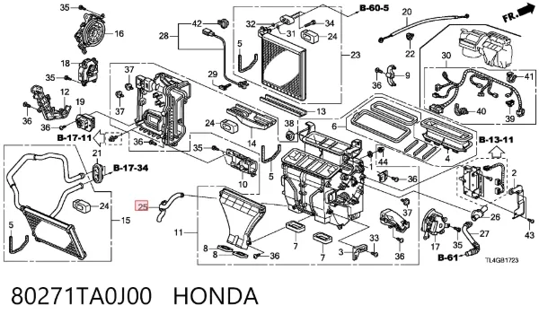  80271TA0J00 Honda