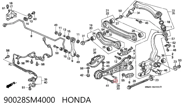  90028SM4000 Honda