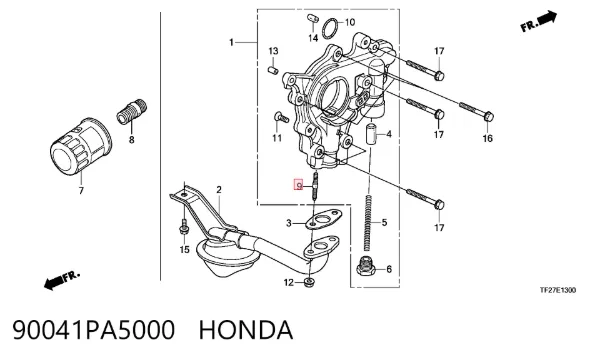  90041PA5000 Honda