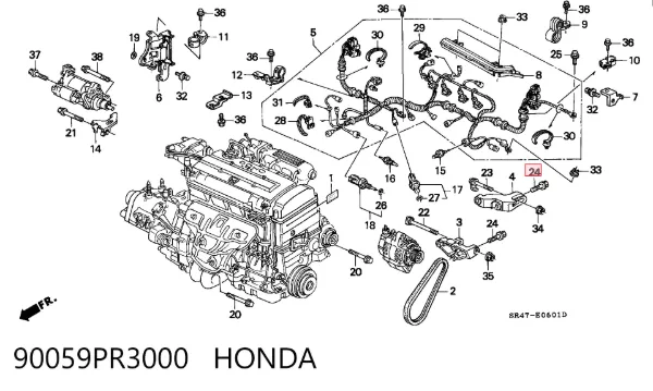  90059PR3000 Honda