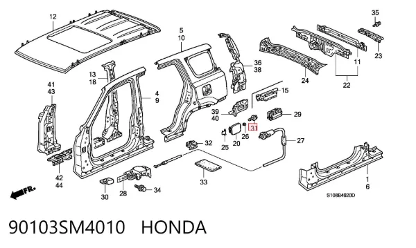  90103SM4010 Honda