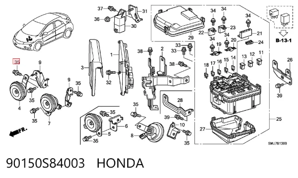  90150S84003 Honda