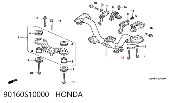  90160S10000 Honda
