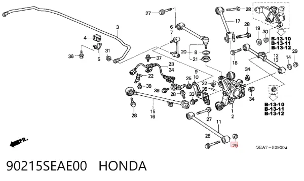 90215SEAE00 Honda