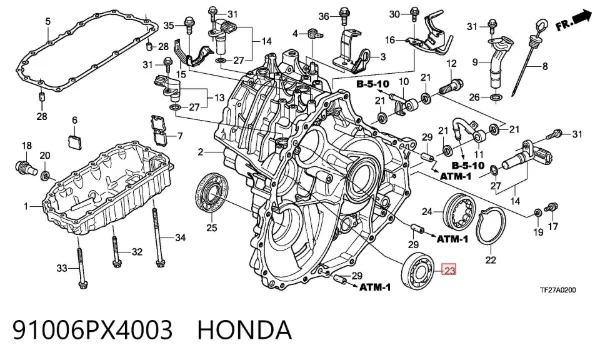  91006PX4003 Honda