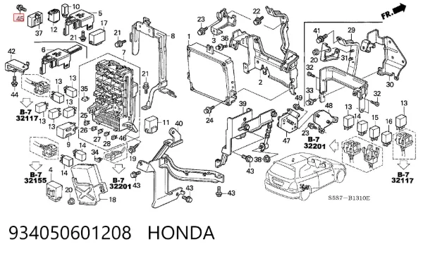  934050601208 Honda