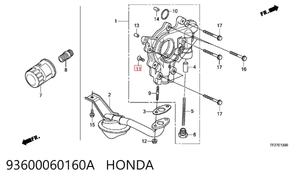  93600060160A Honda