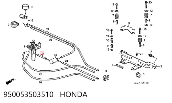  950053503510 Honda