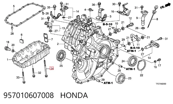 957010607008 Honda