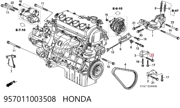  957011003508 Honda