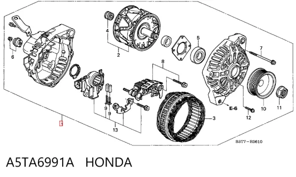 Gerador A5TA6991A Honda