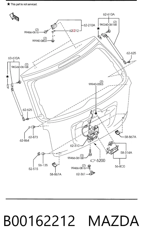 B00162212 Mazda