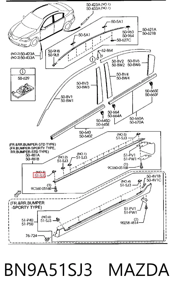  BN9A51SJ3 Mazda