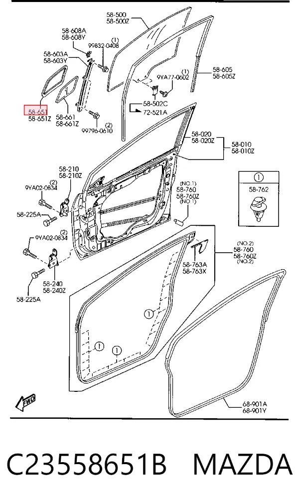  C23558651B Mazda