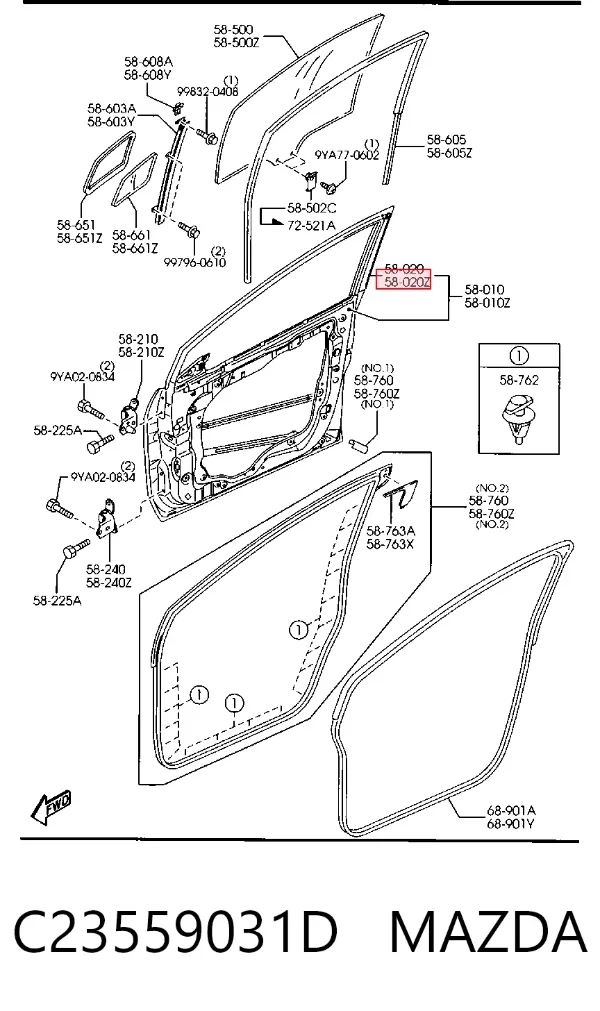  C23559031D Mazda