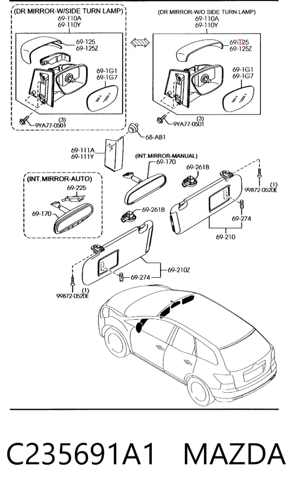  C235691A1 Mazda